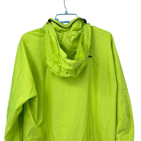 Bright Lime Green Windbreaker Jacket. NWOT - Picture 6 of 8